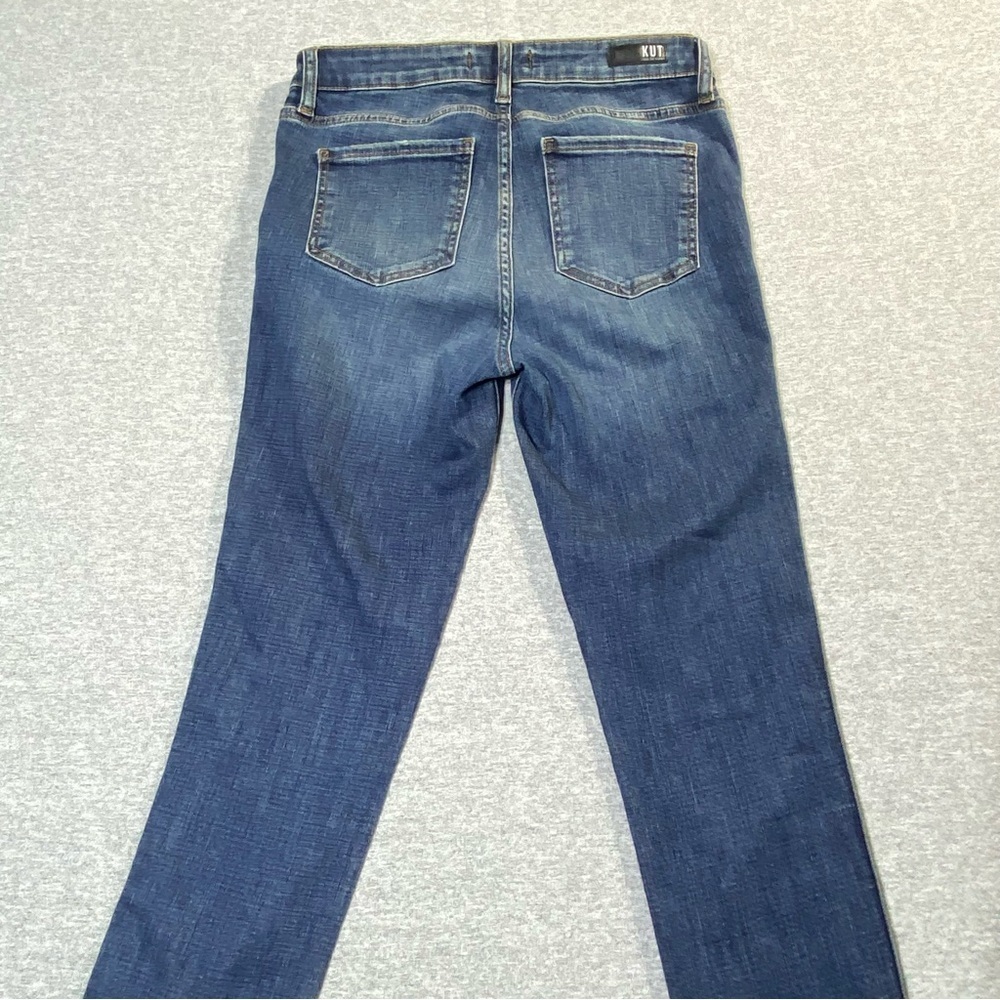 KUT From The Kloth Jeans Womens 2 Connie Fab AB Hi Rise Ankle Skinny Raw Hem - Picture 7 of 14